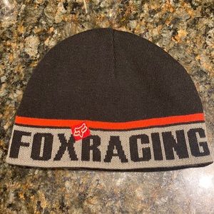 Fox Reversable Beanie Hat